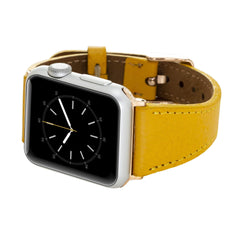 Messina Leather Slim Band Strap for Apple Watch