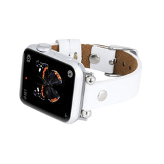 Correa delgada de cuero Perugia para Apple Watch