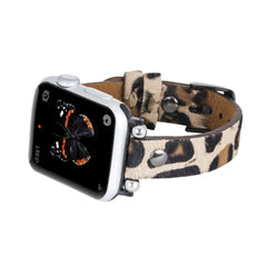 Correa delgada de cuero Perugia para Apple Watch