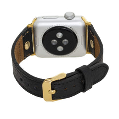 Correa delgada de cuero Sessa para Apple Watch
