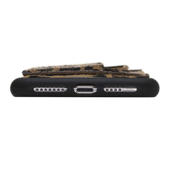 Funda tipo billetera de cuero Pisa Snap On con soporte para iPhone XS Max