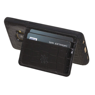 Pisa Snap On Leather Wallet Case with Stand for Samsung Galaxy S9