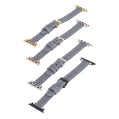 Correa delgada de cuero Foggia para Apple Watch