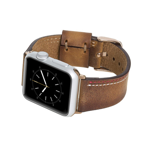 Correa de cuero Forio para Apple Watch