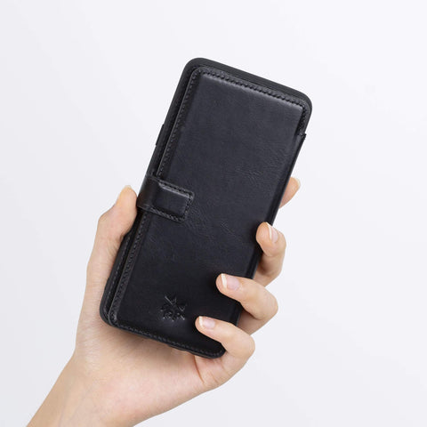 Verona RFID Blocking Leather Slim Wallet Case for Samsung Galaxy S10 Plus