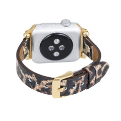 Correa delgada de cuero Perugia para Apple Watch