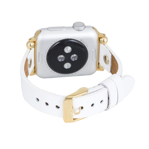 Perugia Leather Slim Band Strap for Apple Watch