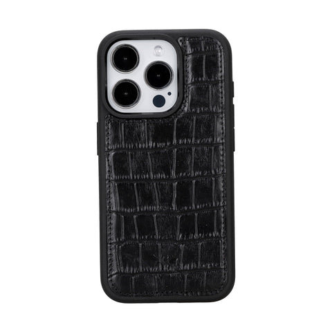 Lucca Snap On Leather Case for iPhone 15 Pro