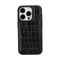 Funda de cuero Lucca Snap On para iPhone 15 Pro