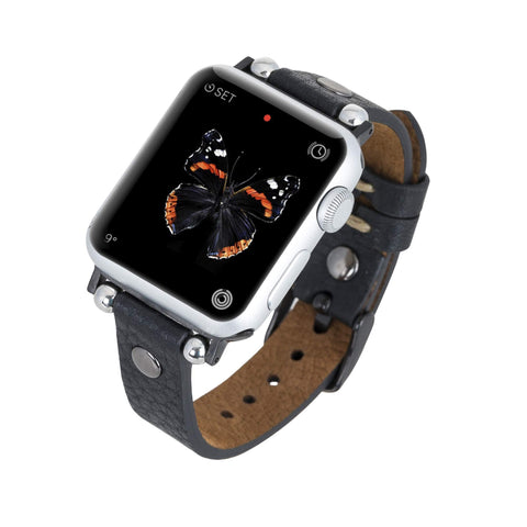 Perugia Leather Slim Band Strap for Apple Watch
