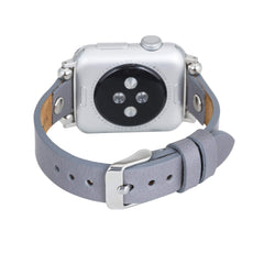 Correa delgada de cuero Perugia para Apple Watch