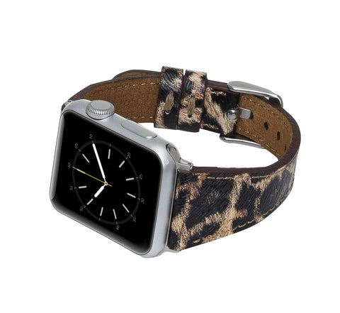 Correa delgada de cuero Messina para Apple Watch