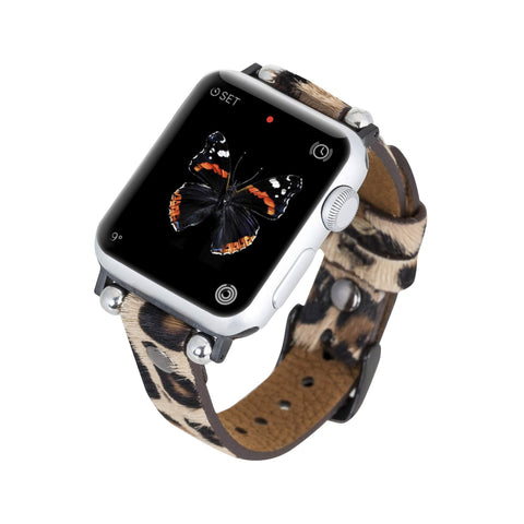 Perugia Leather Slim Band Strap for Apple Watch