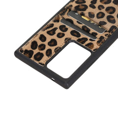 Funda tipo billetera de cuero Capri Snap On para Samsung Galaxy Note 20