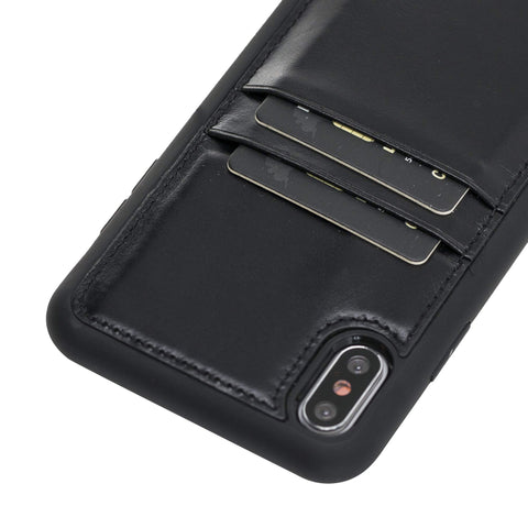 Capri Snap On Leather Wallet Case for iPhone XS Max
