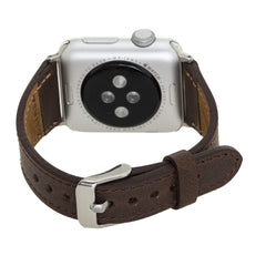 Messina Leather Slim Band Strap for Apple Watch