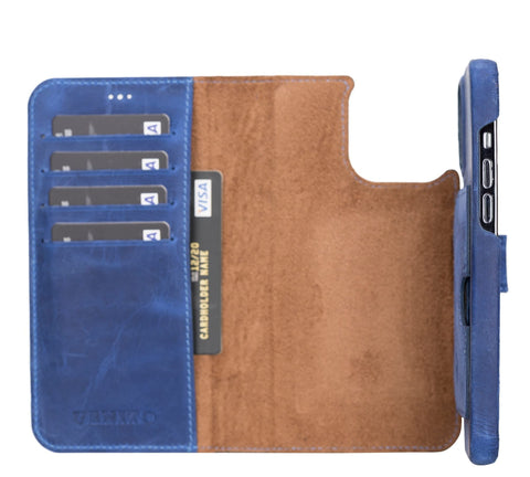 Florence RFID Blocking Leather Wallet Case for iPhone 14 Pro Max