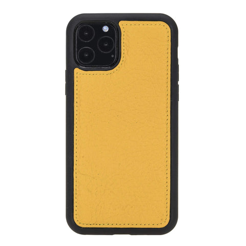 Funda de cuero Lucca Snap On para iPhone 11 Pro