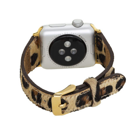 Correa delgada de cuero Messina para Apple Watch