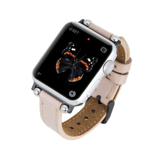 Foggia Leather Slim Band Strap for Apple Watch