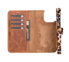Florence RFID Blocking Leather Wallet Case for iPhone 14 Pro Max