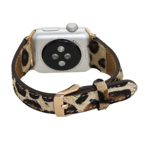 Correa delgada de cuero Messina para Apple Watch