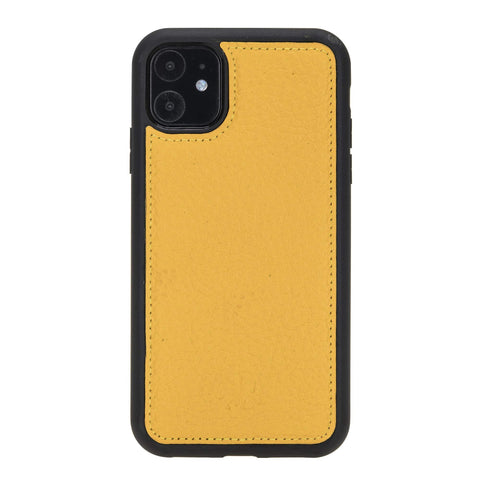 Lucca Snap On Leather Case for iPhone 11