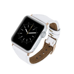 Messina Leather Slim Band Strap for Apple Watch