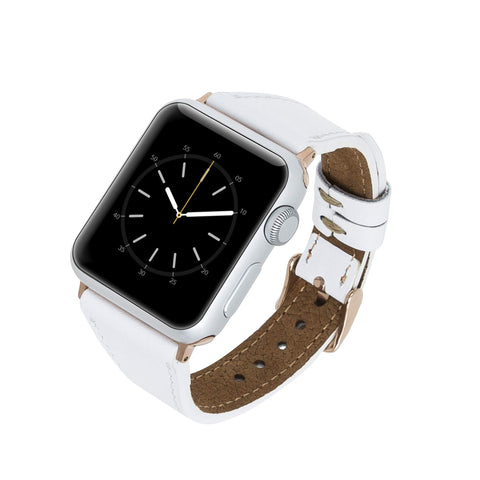 Correa delgada de cuero Messina para Apple Watch