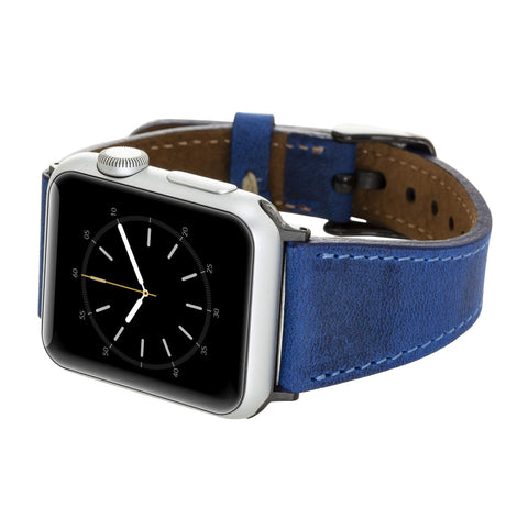 Correa delgada de cuero Messina para Apple Watch
