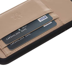 Pisa Snap On Leather Wallet Case with Stand for iPhone XR