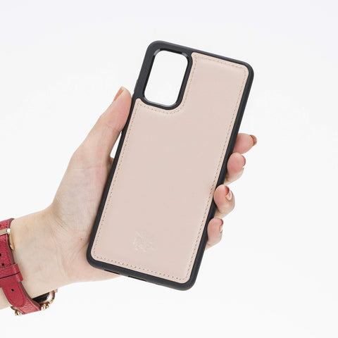 Funda de cuero Lucca Snap On para Samsung Galaxy Note 20