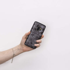 Lucca Snap On Leather Case for Samsung Galaxy S9