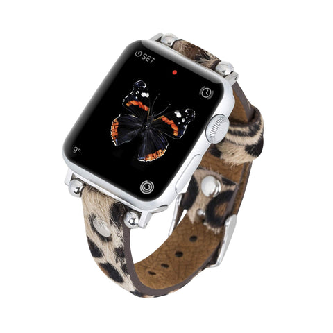 Perugia Leather Slim Band Strap for Apple Watch