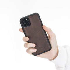 Lucca Snap On Leather Case for iPhone 11 Pro