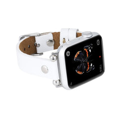 Correa delgada de cuero Perugia para Apple Watch