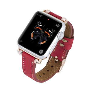 Foggia Leather Slim Band Strap for Apple Watch