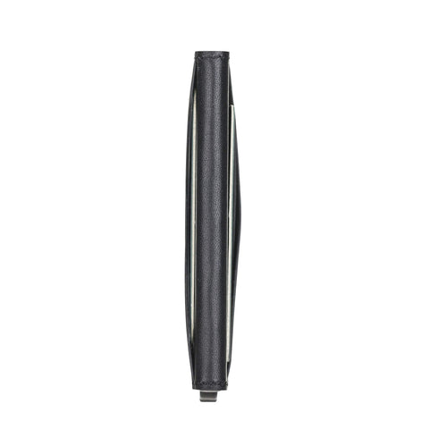Turin Premium Genuine Leather Mechanical Card Holder