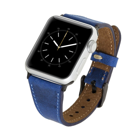 Correa delgada de cuero Messina para Apple Watch