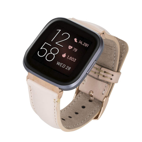 Tuscany Leather Watch Band for Fitbit Versa