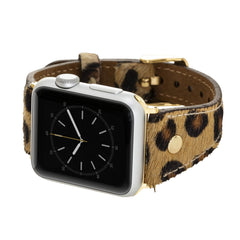 Correa delgada de cuero Sessa para Apple Watch