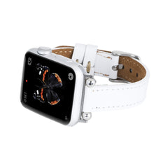 Correa delgada de cuero Foggia para Apple Watch
