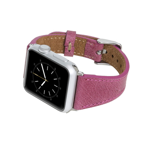Correa delgada de cuero Messina para Apple Watch