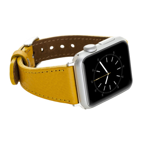 Correa delgada de cuero Messina para Apple Watch