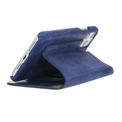 Venice RFID Blocking Leather Wallet Stand Case for iPhone 11 Pro Max