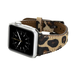 Messina Leather Slim Band Strap for Apple Watch