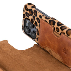 Florence RFID Blocking Leather Wallet Case for iPhone 14 Pro