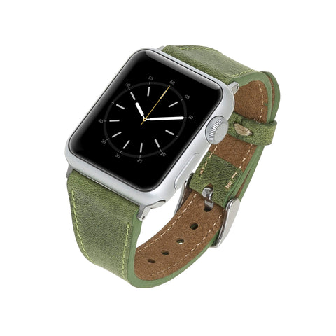 Correa delgada de cuero Messina para Apple Watch