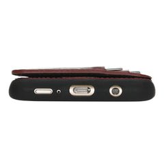 Funda tipo billetera de cuero Pisa Snap On con soporte para Samsung Galaxy S9 Plus