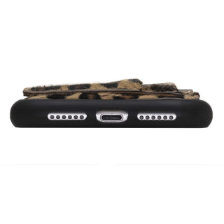Pisa Snap On Leather Wallet Case with Stand for iPhone XR